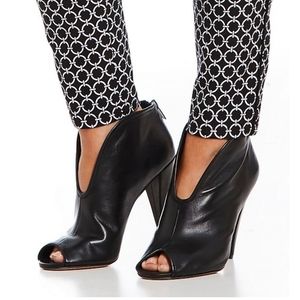 Vince Camuto Amber Peep-Toe Bootie, Size 8